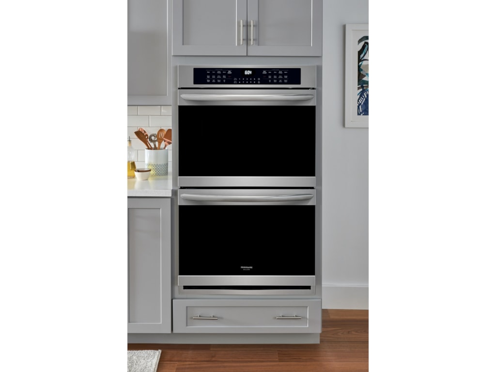 How To Know When Frigidaire Oven Is Preheated Frigidaire 30" Double Electric Wall Oven with Quick Preheat | Sheely's